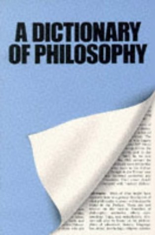 9780330283595: A Dictionary of Philosophy