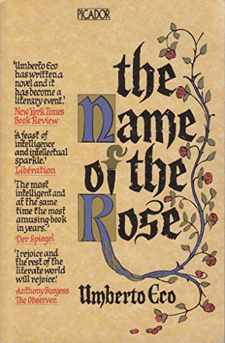 Stock image for THE NAME OF THE ROSE. for sale by Cambridge Rare Books