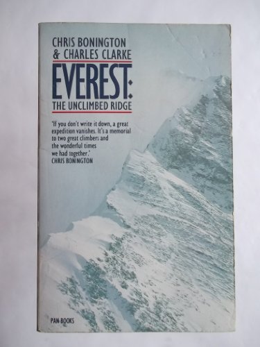 9780330284974: Everest, the Unclimbed Ridge