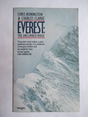 Stock image for Everest, the Unclimbed Ridge for sale by WorldofBooks