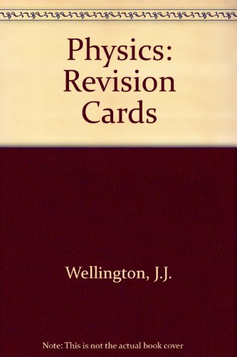 Imagen de archivo de Physics: Revision Cards a la venta por Better World Books