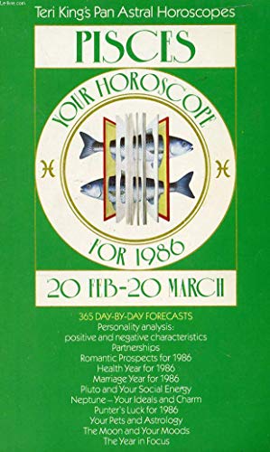 Beispielbild fr Pisces (Pan-Astral Horoscope Books, 1986) zum Verkauf von Goldstone Books