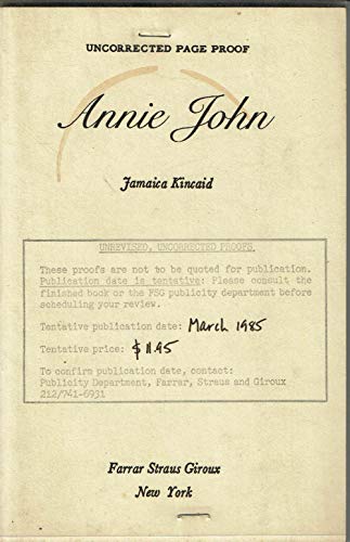 Imagen de archivo de Annie John a la venta por Hawking Books
