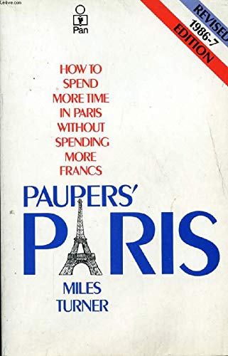 9780330291590: Paupers' Paris (A Pan original)