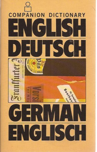 Beispielbild fr English-Deutsch, German-Englisch Dictionary (Companion Dictionaries S.) zum Verkauf von WorldofBooks