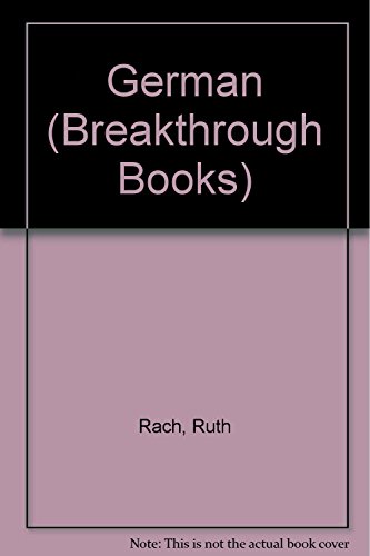 Stock image for German (Breakthrough Books) for sale by WorldofBooks