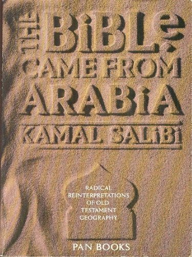 9780330295192: Bible Came from Arabia