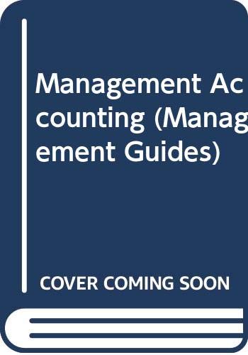 Beispielbild fr Management Accounting (Management Guides) zum Verkauf von WorldofBooks