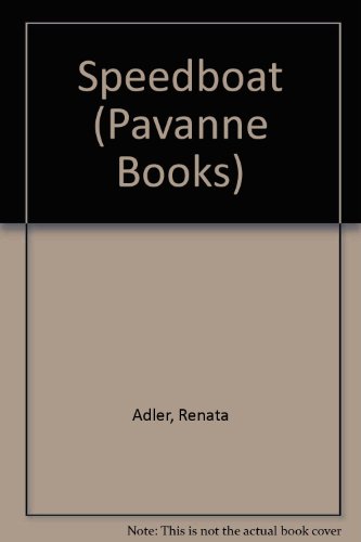 9780330298209: Speedboat (Pavanne Books)