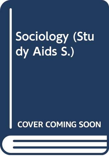 Stock image for Sociology (Study Aids S.) for sale by AwesomeBooks