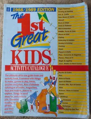 Imagen de archivo de First Great Kids Activity Catalogue (Piccolo Books) a la venta por AwesomeBooks