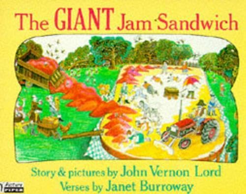 Beispielbild fr The Giant Jam Sandwich (Piper Picture Books) zum Verkauf von WorldofBooks