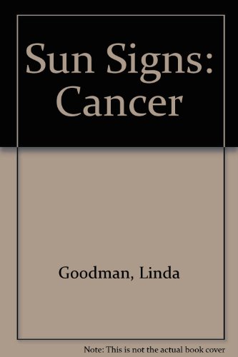 Beispielbild fr Sun Signs - Cancer zum Verkauf von WorldofBooks