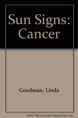 Sun Signs - Cancer (9780330310031) by Goodman, Linda