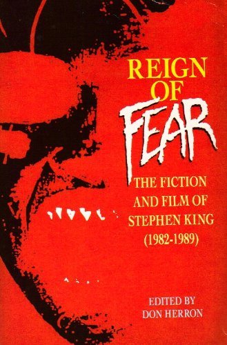 Beispielbild fr Reign of Fear: Fiction and Film of Stephen King (Pan horror) zum Verkauf von WorldofBooks