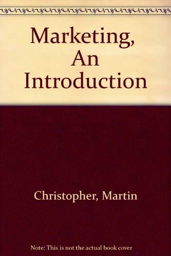 9780330320467: Marketing: An Introduction