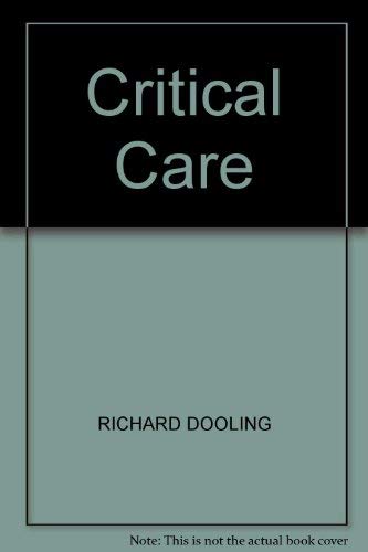 9780330325295: Critical Care
