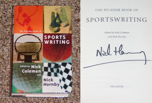 Beispielbild fr The Picador Book of Sports Writing zum Verkauf von AwesomeBooks