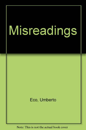 Stock image for Misreadings for sale by Bookmans