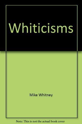 9780330356244: Whiticisms