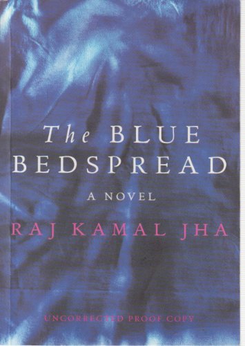 The blue bedspread.