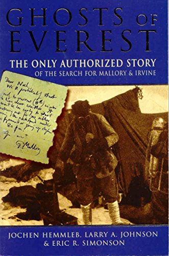 Imagen de archivo de Ghosts of Everest: The Authorised Story of the Search for Mallory & Irvine a la venta por ThriftBooks-Atlanta