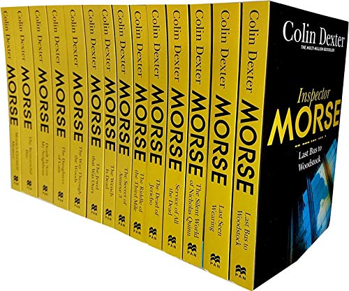 Beispielbild fr Inspector Morse Mysteries Series Collection Colin Dexter 14 Books Set (not boxed) zum Verkauf von Revaluation Books