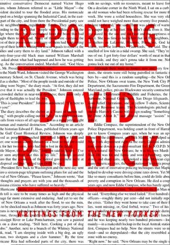 Stock image for Reporting : Writings from the New Yorker for sale by Better World Books