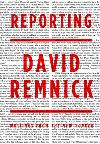 9780330443999: Reporting: Writings from the " New Yorker "