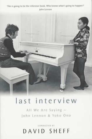 Stock image for Last Interview: John Lennon and Yoko Ono for sale by HPB-Emerald