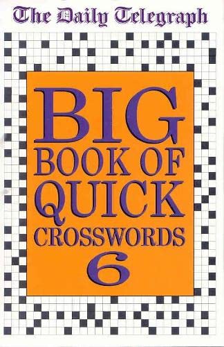 Stock image for Daily Telegraph' Big Book of Quick Crosswords for sale by MusicMagpie