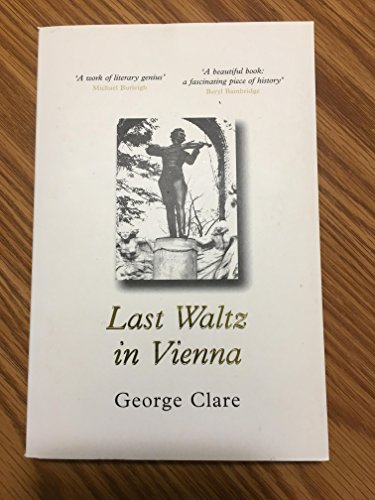 Stock image for Last Waltz in Vienna for sale by Wonder Book