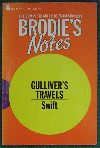 Beispielbild für Brodie's Notes on Jonathan Swift's "Gulliver's Travels" (Pan revision aids) zum Verkauf von medimops