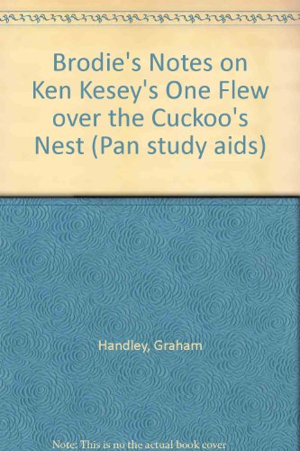 Stock image for Brodie's Notes on Ken Kesey's One Flew over the Cuckoo's Nest (Pan study aids) for sale by Cambridge Rare Books