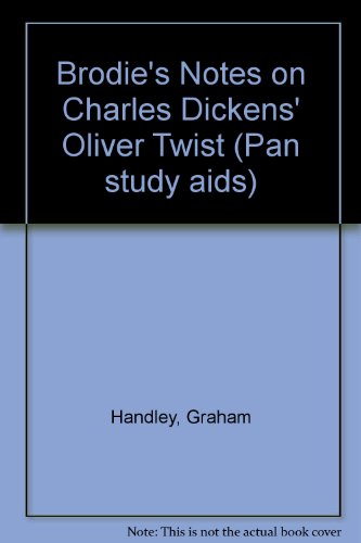 9780330501057: Brodie's Notes on Charles Dickens' "Oliver Twist" (Pan study aids)