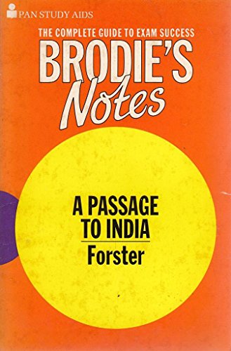 9780330501835: Brodie's Notes on E.M. Forster's "A Passage to India" (Pan Study Aids)