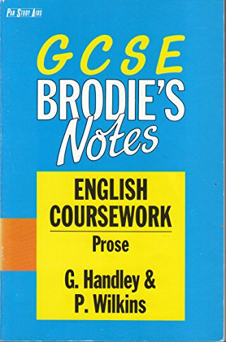 Beispielbild fr Brodie's Notes on English Course Work: Prose zum Verkauf von WorldofBooks