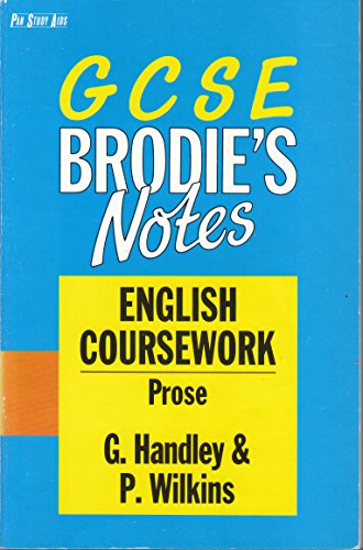 9780330502580: Brodie's Notes on English Coursework: Prose: Prose (GCSE Brodie's Notes)