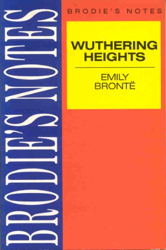 9780330502917: Brodie's Notes on Emily Bronte's "Wuthering Heights" (Pan study aids)