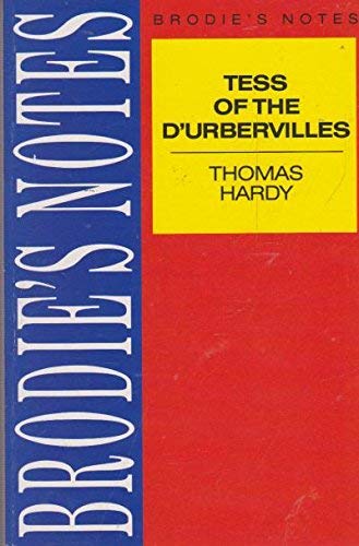 Stock image for Brodie's Notes on Thomas Hardy's "Tess of the D'Urbervilles" (Pan study aids) for sale by Bahamut Media