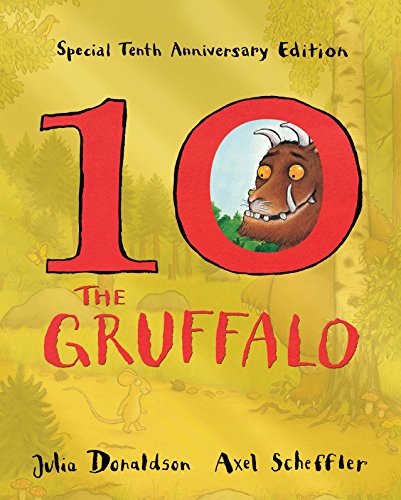 Beispielbild fr The Gruffalo 10th Anniversary Edition zum Verkauf von WorldofBooks