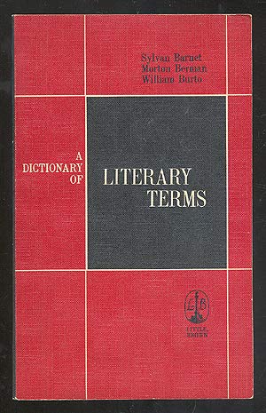 Beispielbild fr A Dictionary of Literary Terms zum Verkauf von Wonder Book