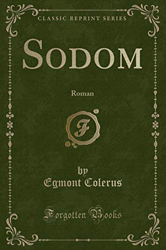 Stock image for Sodom Roman Classic Reprint for sale by PBShop.store US