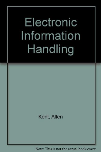 Electronic Information Handling (9780333000335) by Allen Kent; O.E. Taulbre