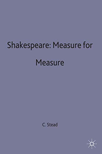 Beispielbild fr Shakespeare: Measure for Measure (Casebooks Series) zum Verkauf von AwesomeBooks