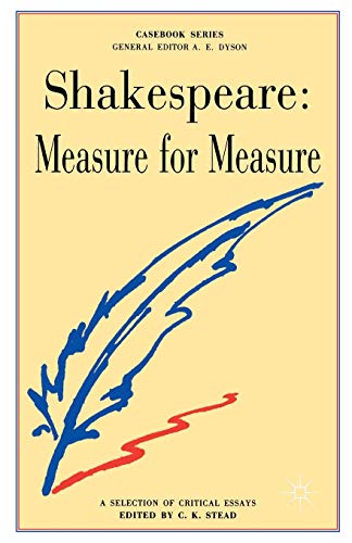 9780333008799: Shakespeare: Measure for Measure: 91 (Casebooks Series)