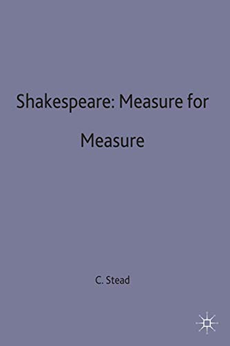 9780333008799: Shakespeare: Measure for Measure