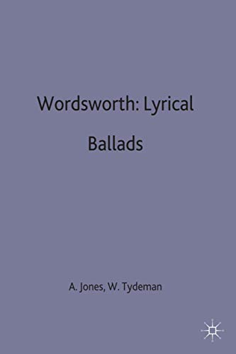 Stock image for Wordsworth: Lyrical Ballads: 27 (Casebooks Series) for sale by WorldofBooks