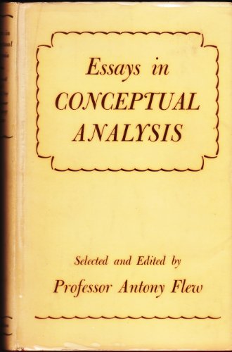 9780333016138: Essays in Conceptual Analysis
