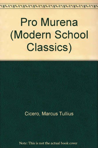 9780333017593: Pro Murena (Modern School Classics)